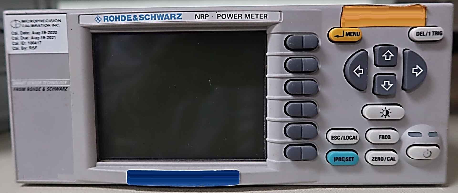 Photo Used ROHDE & SCHWARZ NRP For Sale