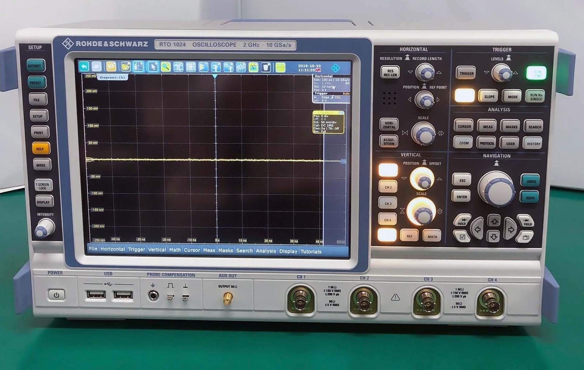 Photo Used ROHDE & SCHWARZ RTO1024 For Sale