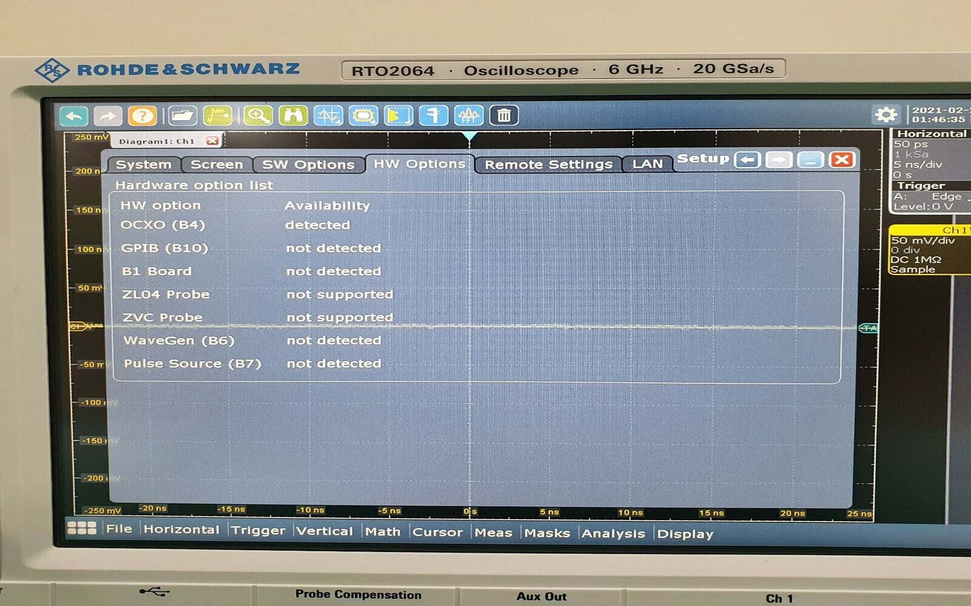 Photo Used ROHDE & SCHWARZ RTO2064 For Sale