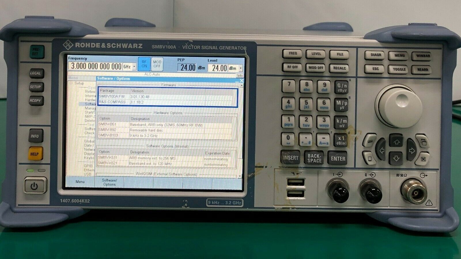 フォト（写真） 使用される ROHDE & SCHWARZ SMBV100A 販売のために