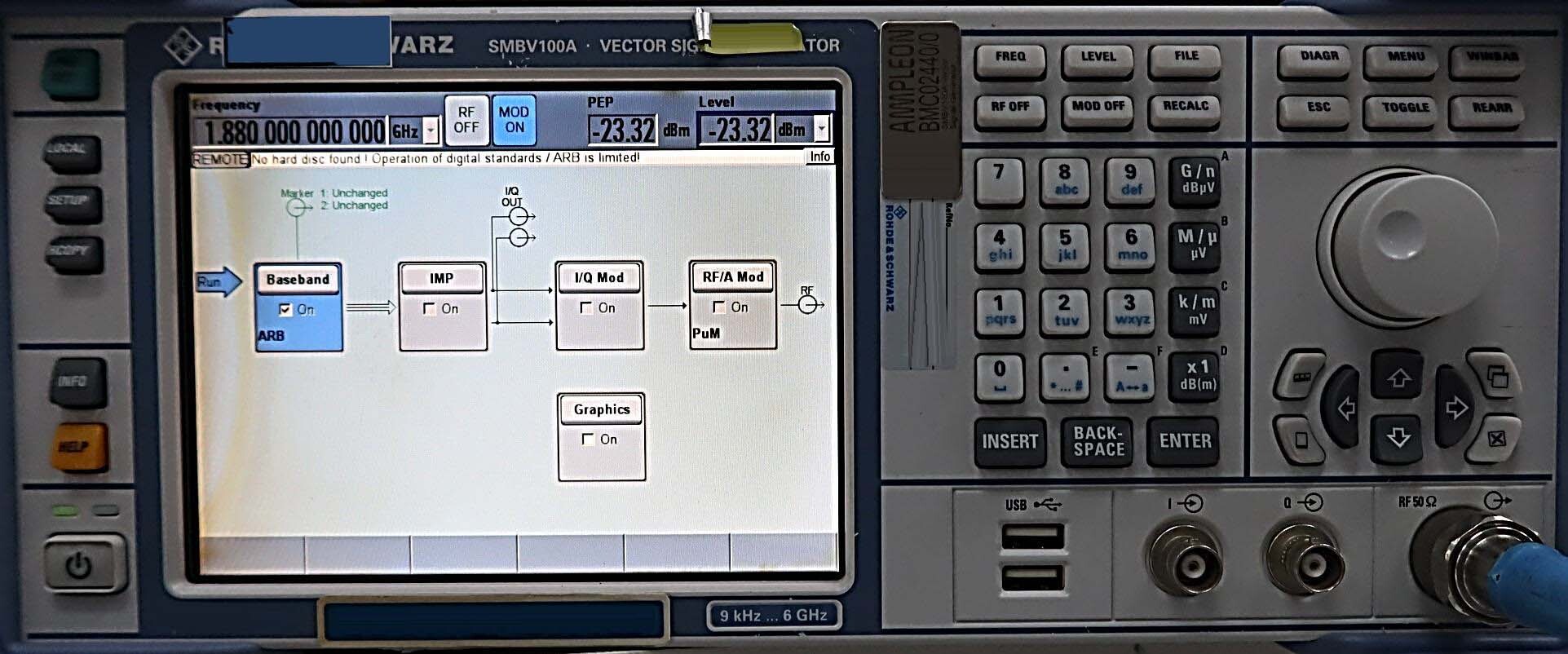 圖為 已使用的 ROHDE & SCHWARZ SMBV100A 待售