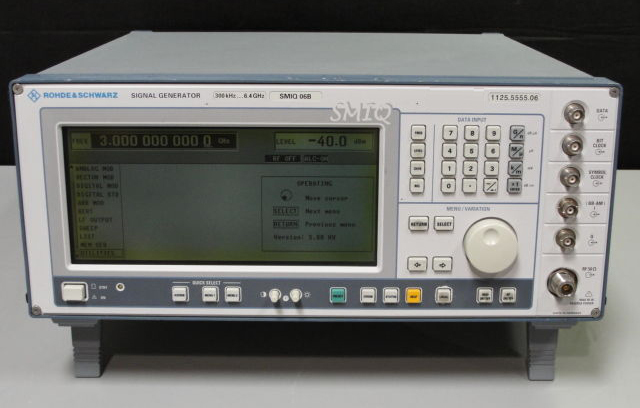 Photo Used ROHDE & SCHWARZ SMIQ06B For Sale