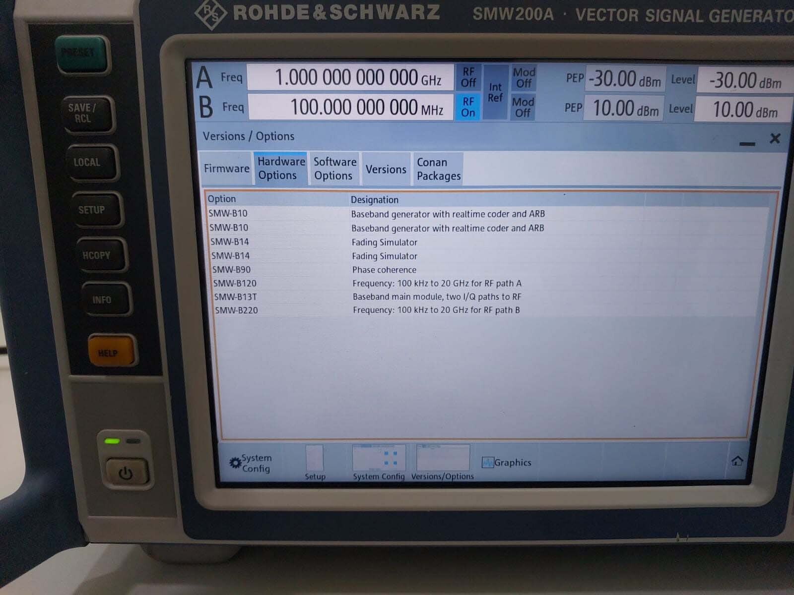사진 사용됨 ROHDE & SCHWARZ SMW200A 판매용