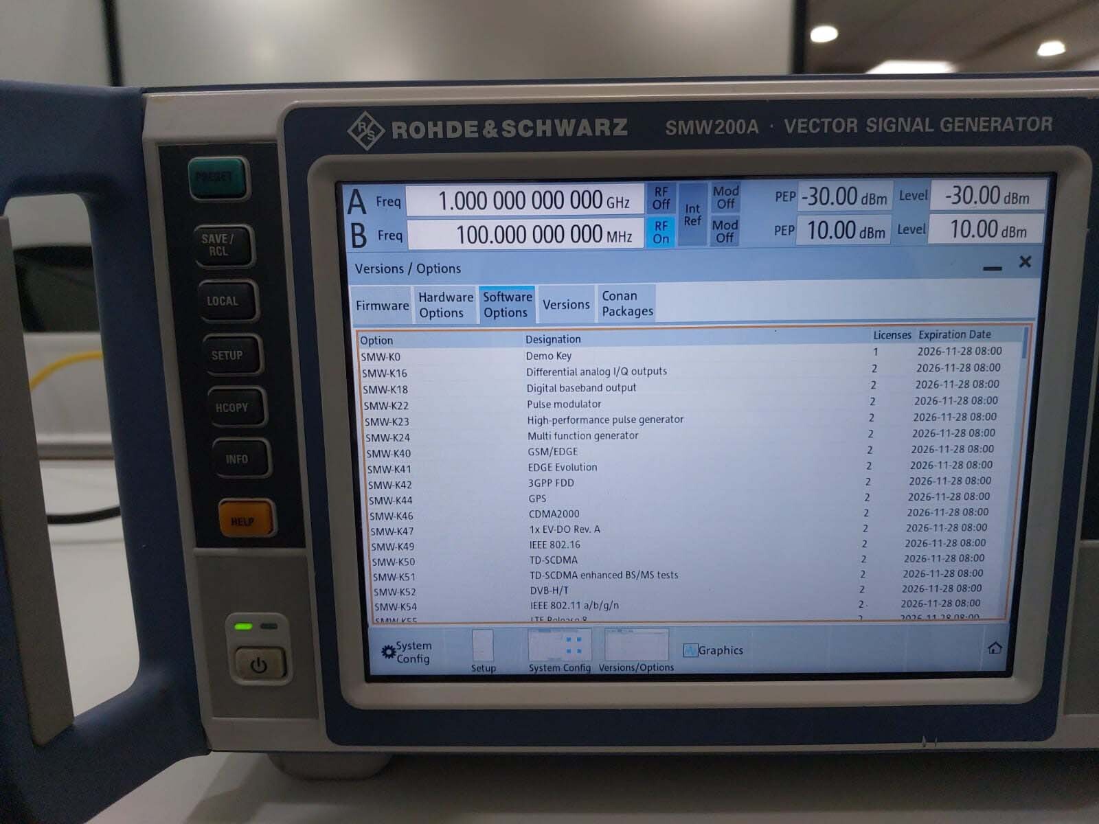사진 사용됨 ROHDE & SCHWARZ SMW200A 판매용