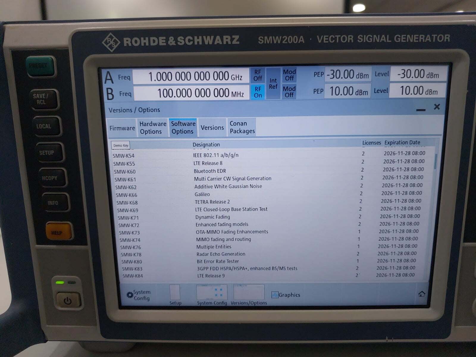 사진 사용됨 ROHDE & SCHWARZ SMW200A 판매용