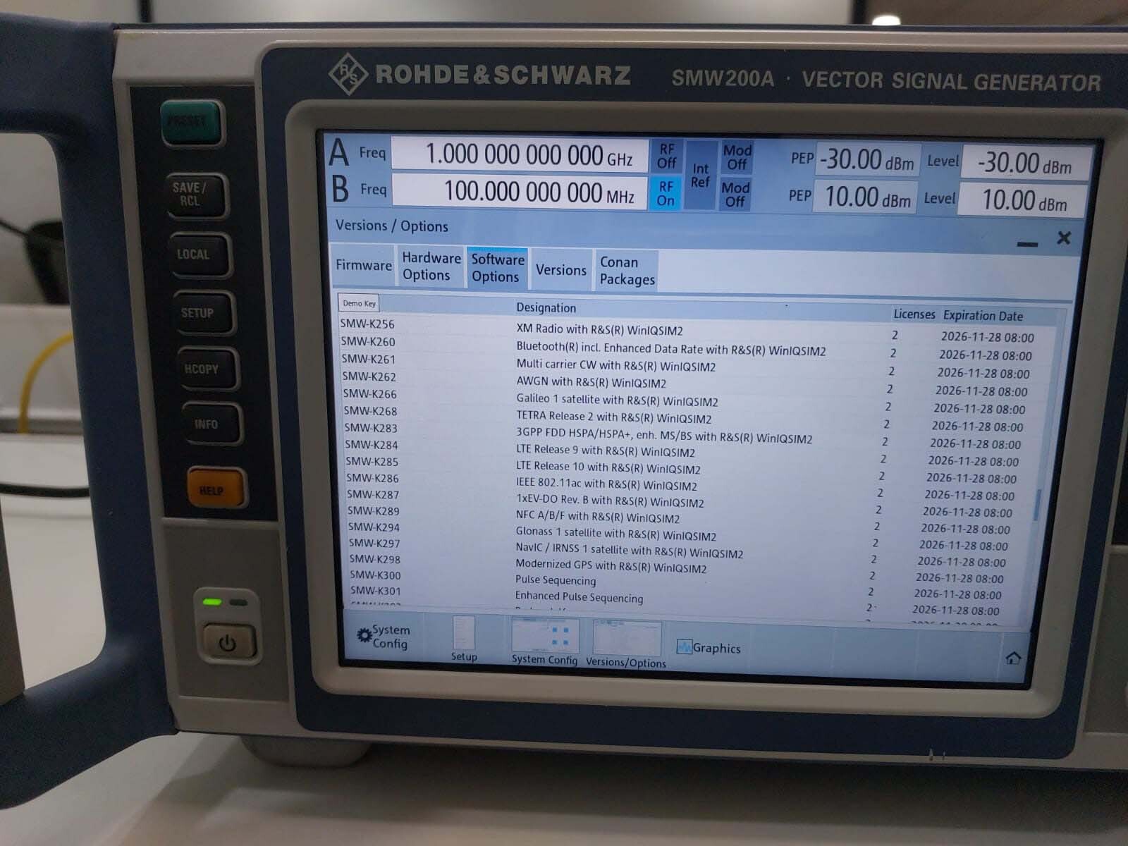 사진 사용됨 ROHDE & SCHWARZ SMW200A 판매용