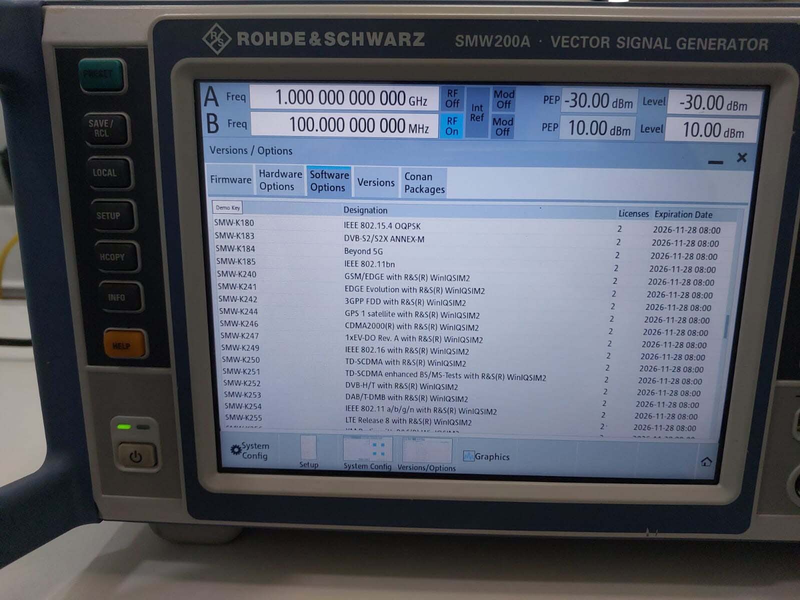 사진 사용됨 ROHDE & SCHWARZ SMW200A 판매용