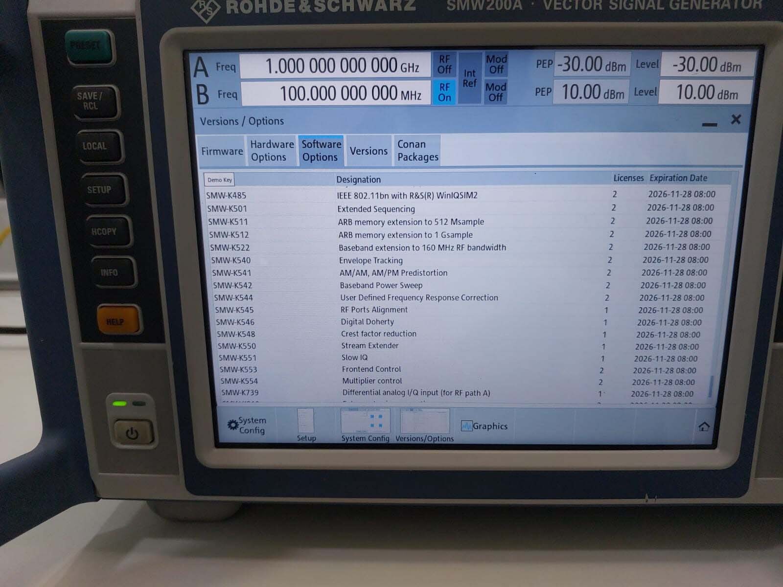 사진 사용됨 ROHDE & SCHWARZ SMW200A 판매용