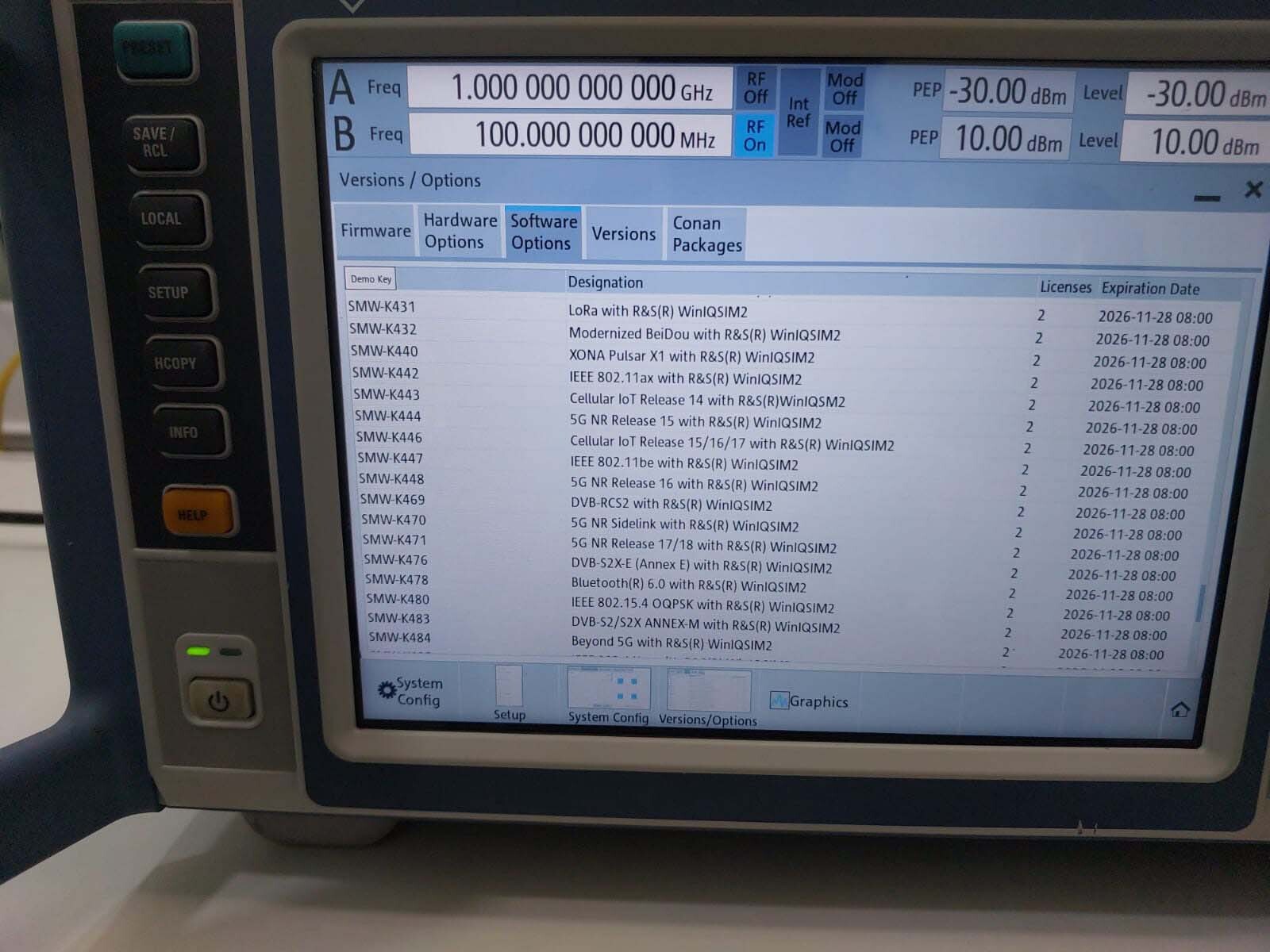 사진 사용됨 ROHDE & SCHWARZ SMW200A 판매용