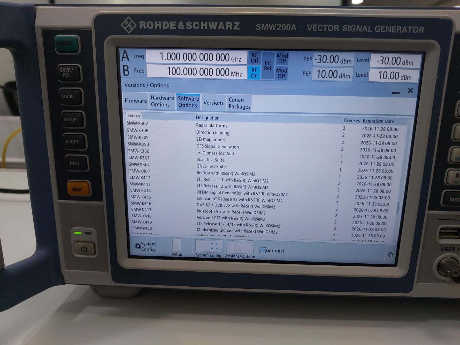 사진 사용됨 ROHDE & SCHWARZ SMW200A 판매용