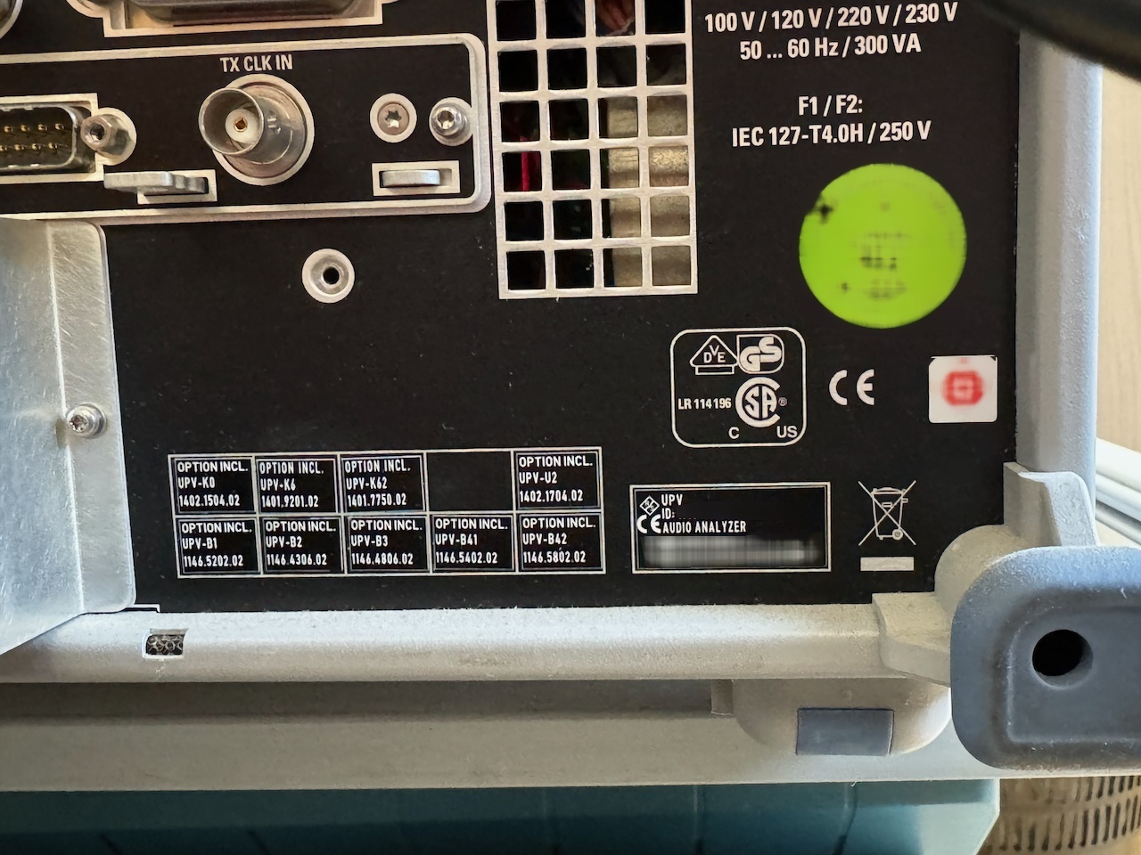 图为 已使用的 ROHDE & SCHWARZ UPV 待售