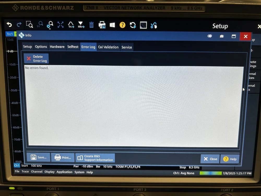 图为 已使用的 ROHDE & SCHWARZ ZNB8 待售