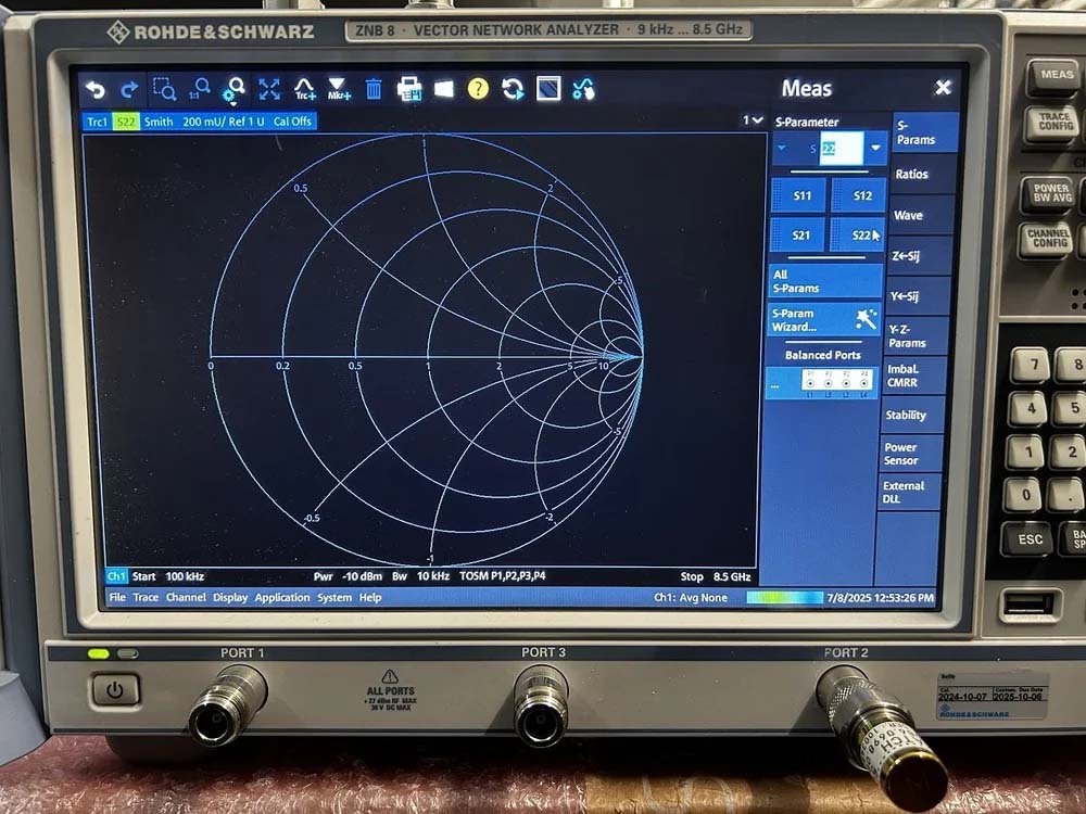 图为 已使用的 ROHDE & SCHWARZ ZNB8 待售