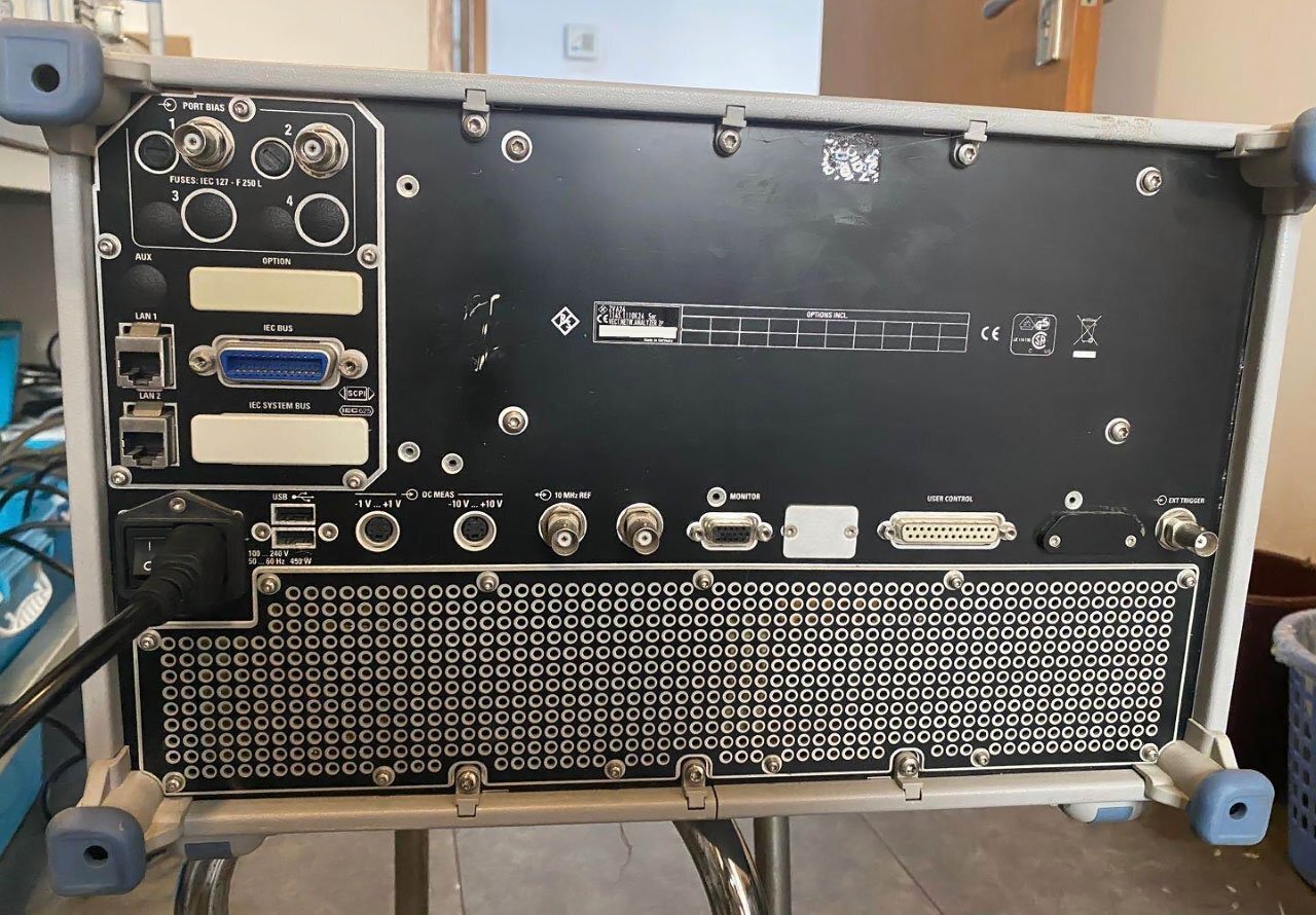 Photo Used ROHDE & SCHWARZ ZVA24 For Sale