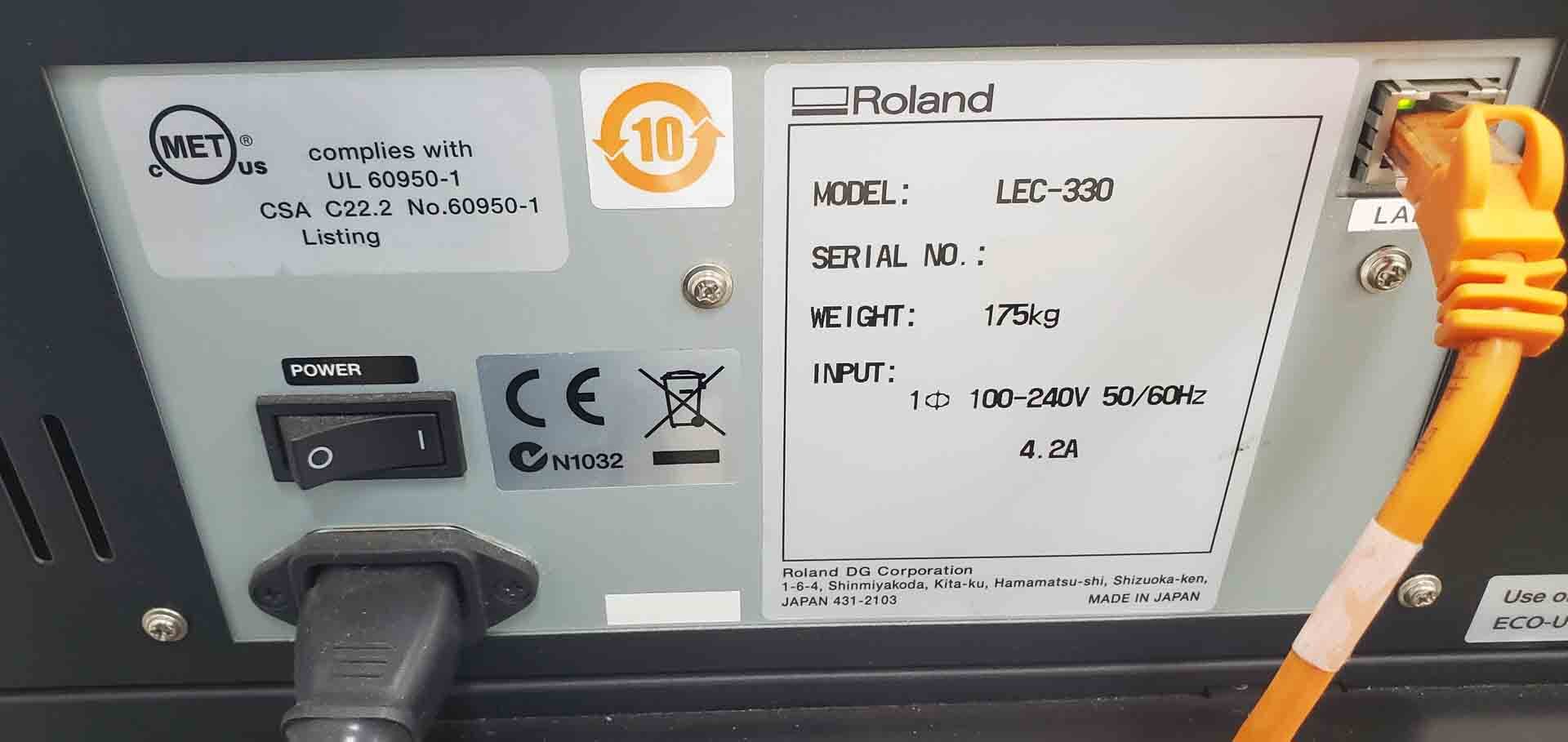 圖為 已使用的 ROLAND VersaUV LEC-330 待售