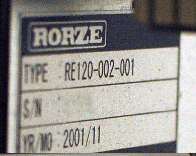 圖為 已使用的 RORZE 68RR8151-002-101 待售