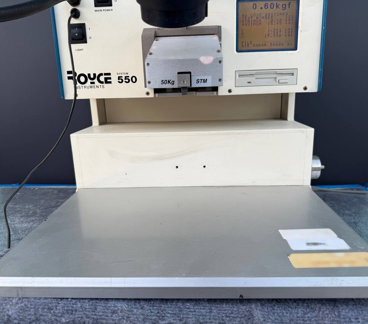 フォト（写真） 使用される ROYCE INSTRUMENTS 550 販売のために