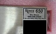 フォト（写真） 使用される ROYCE INSTRUMENTS 650 販売のために