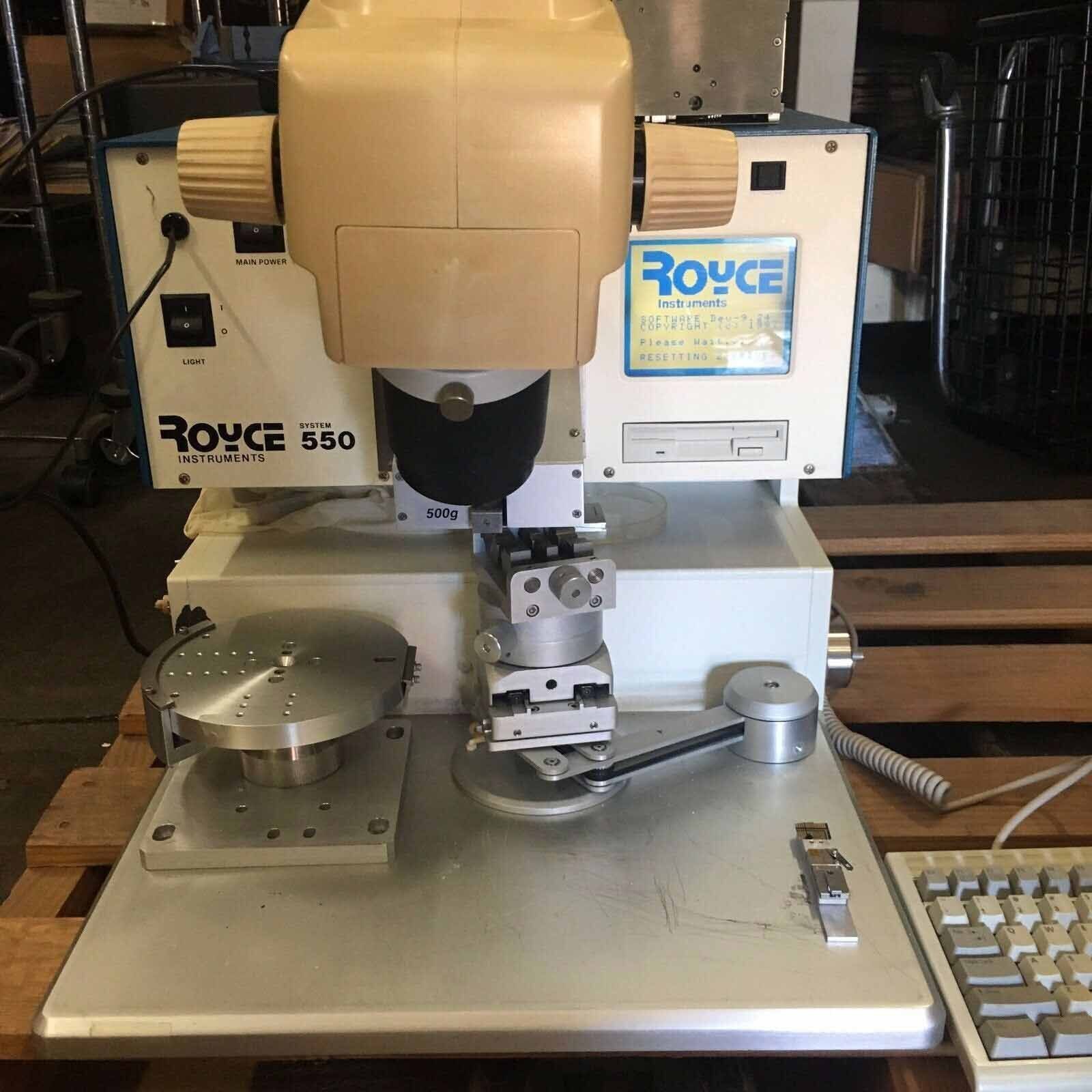 Photo Used ROYCE 550 For Sale