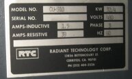 Photo Used RTC / RADIANT TECHNOLOGY CU 910 For Sale