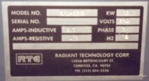 RTC / RADIANT TECHNOLOGY SMD-624B