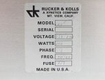 圖為 已使用的 RUCKER & KOLLS / R&K 682 待售