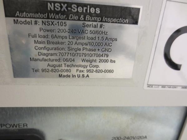 フォト（写真） 使用される RUDOLPH / AUGUST NSX 105 販売のために