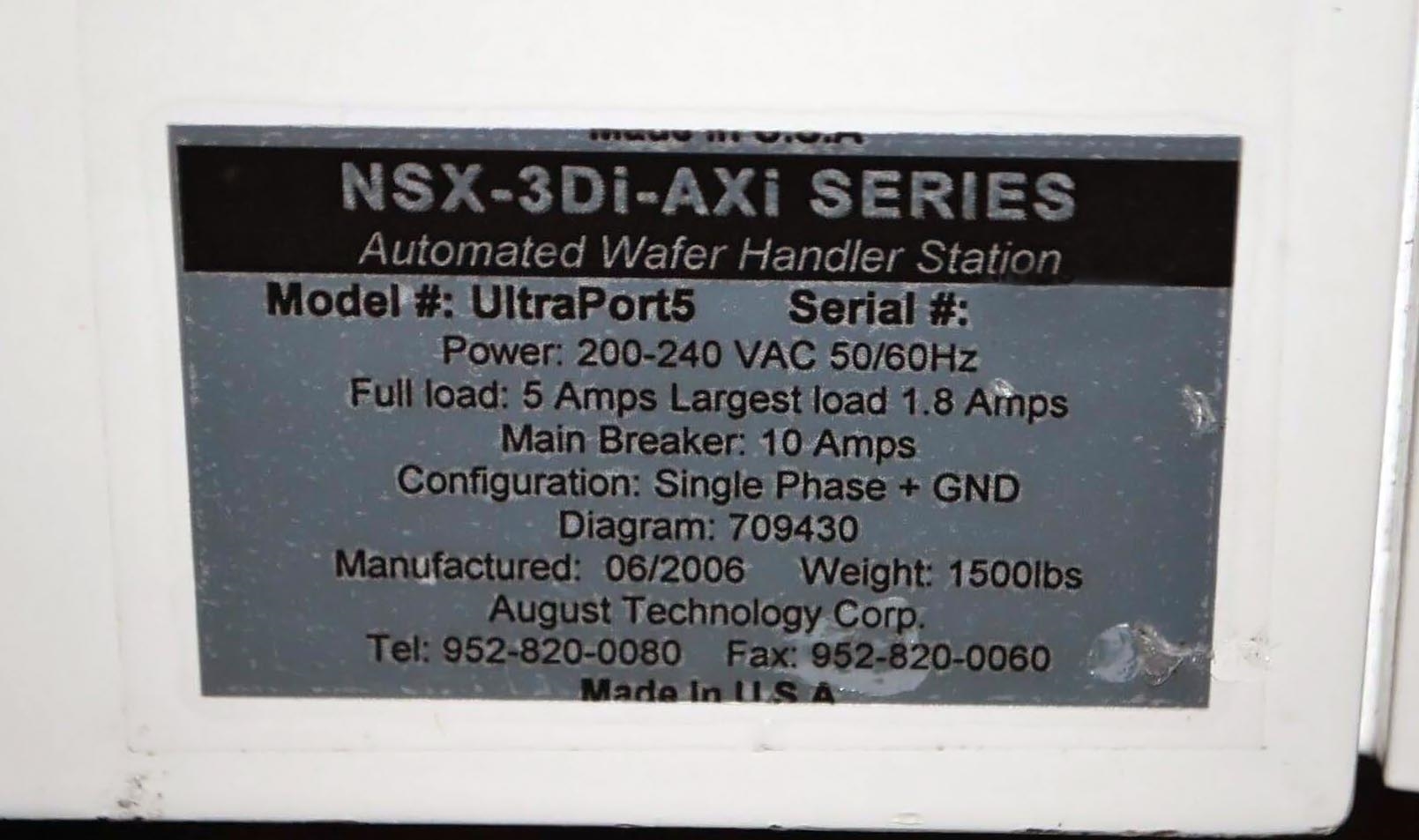 Photo Used RUDOLPH / AUGUST NSX 3DI AXI / UltraPort5 For Sale