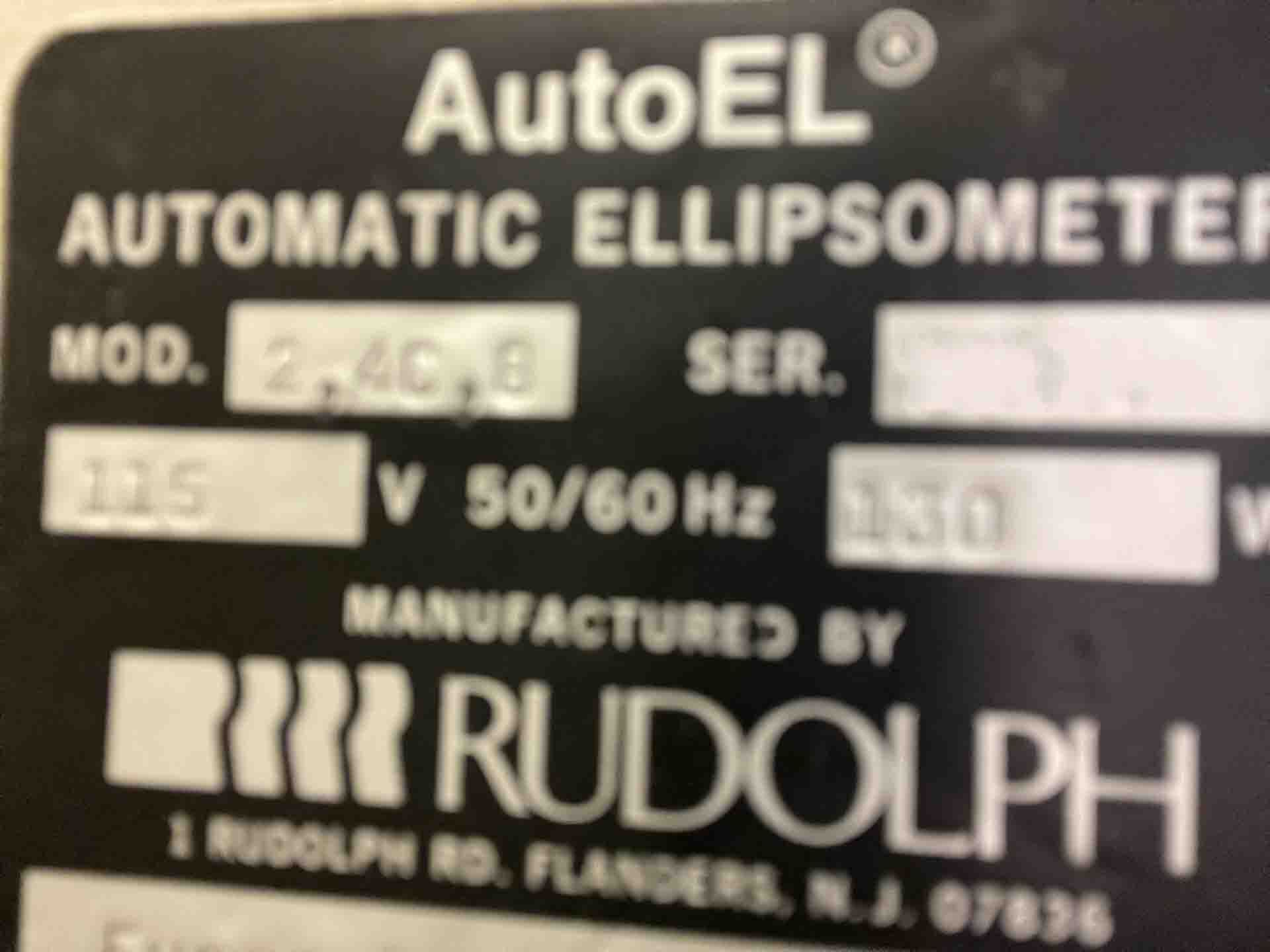 图为 已使用的 RUDOLPH AUTO EL II-2-4C 待售