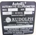 Photo Used RUDOLPH AUTO EL For Sale