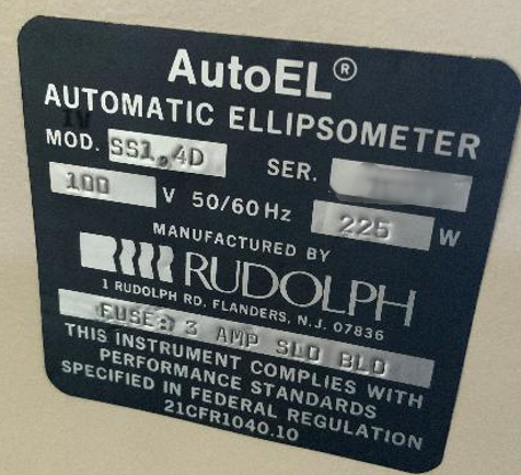 フォト（写真） 使用される RUDOLPH AUTO EL 販売のために