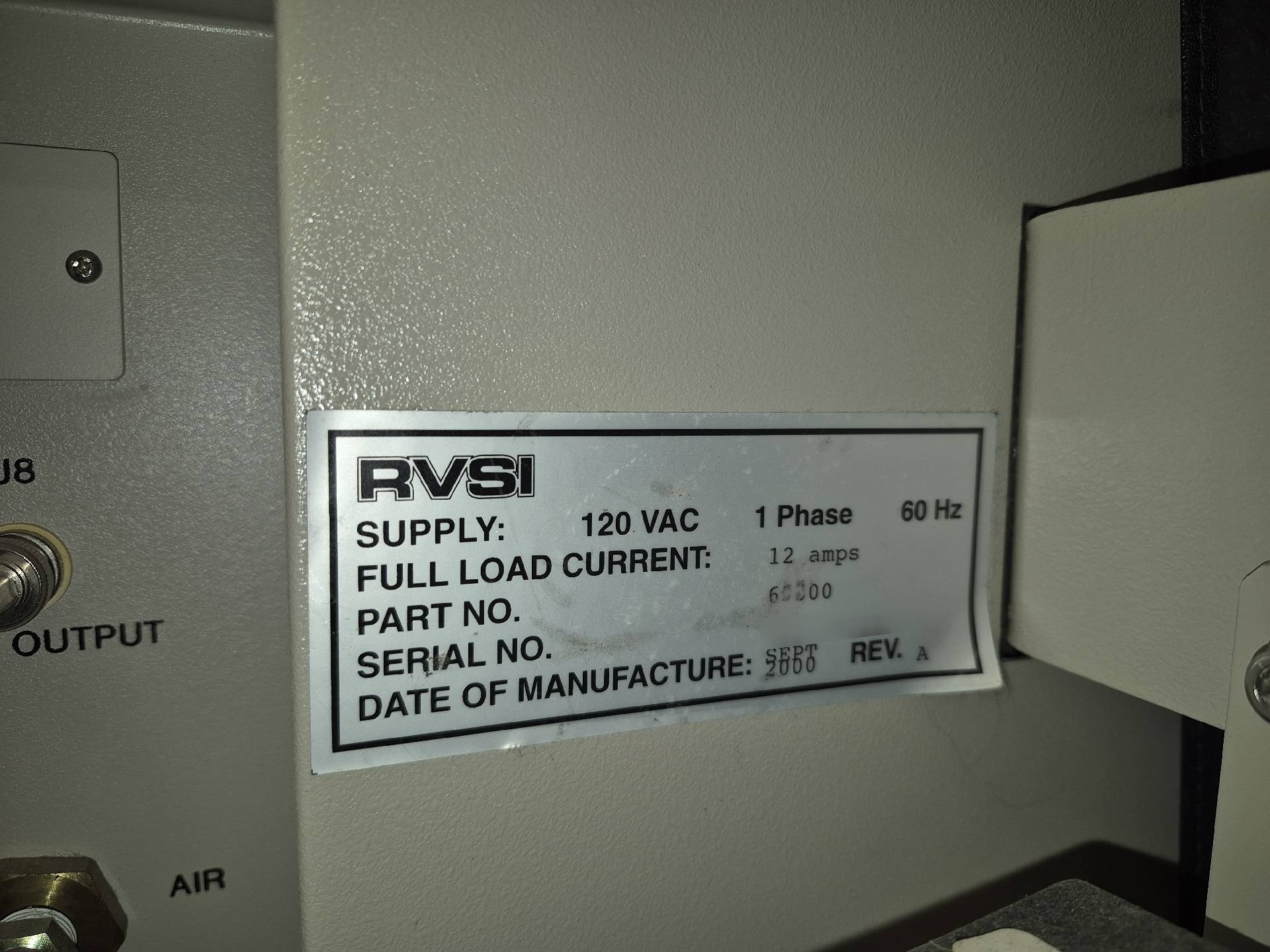 圖為 已使用的 RVSI / VANGUARD LS 7700 待售