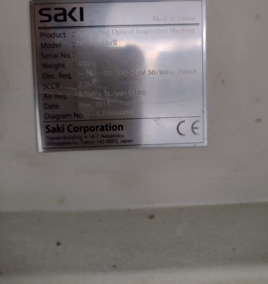 图为 已使用的 SAKI BF-Frontier II 待售