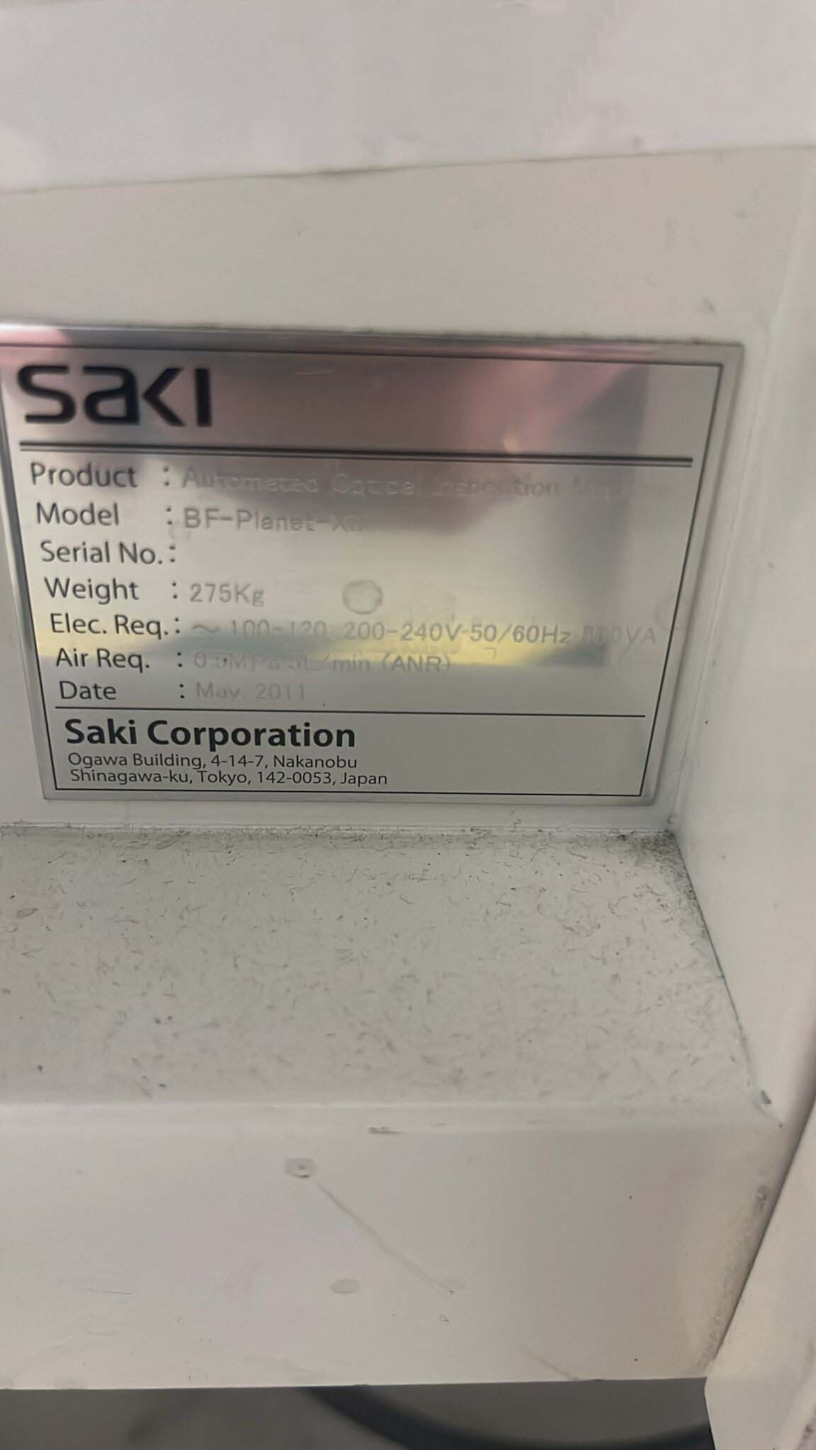 사진 사용됨 SAKI BF-Planet-XII 판매용