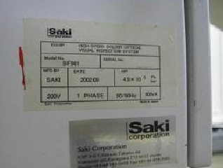 圖為 已使用的 SAKI BF981 待售