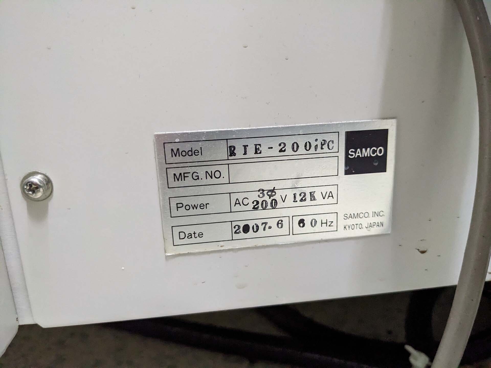 Photo Used SAMCO RIE-200iPC For Sale