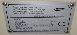 フォト（写真） 使用される SAMSUNG CP-20CV 販売のために