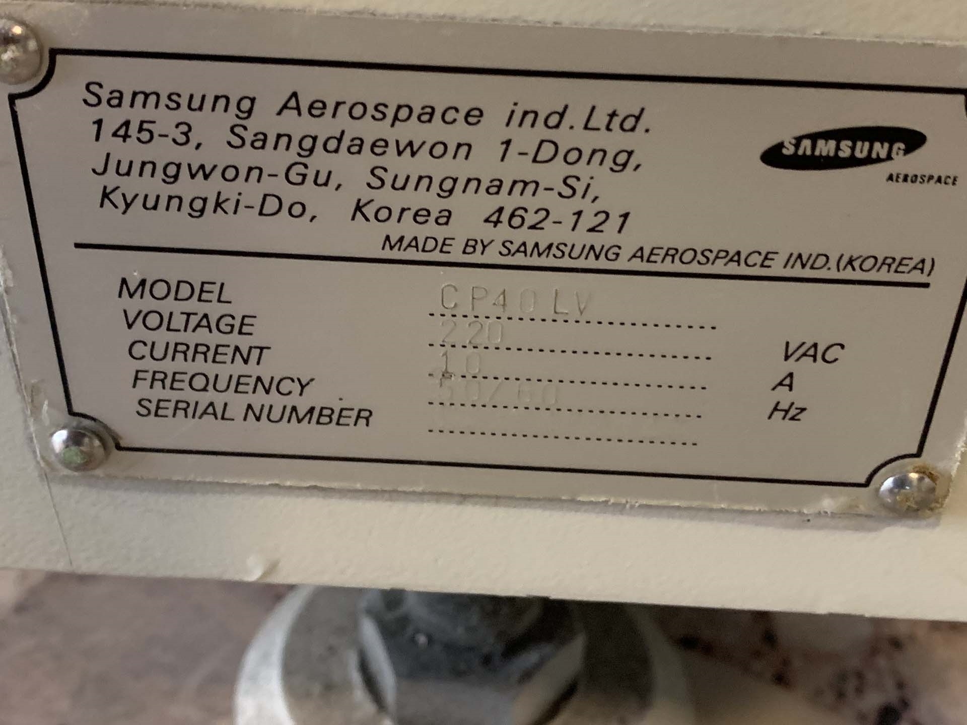 Photo Used SAMSUNG CP-40LV For Sale