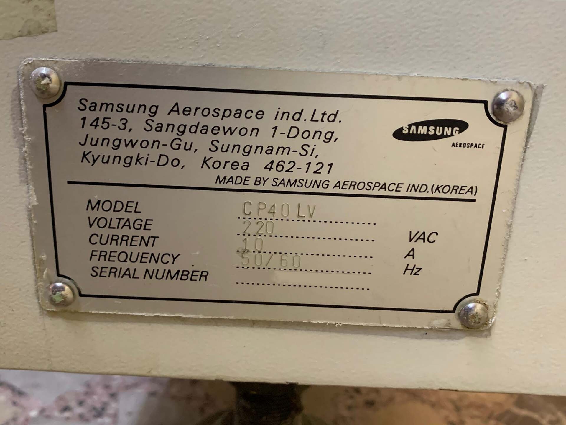 圖為 已使用的 SAMSUNG CP-40LV 待售