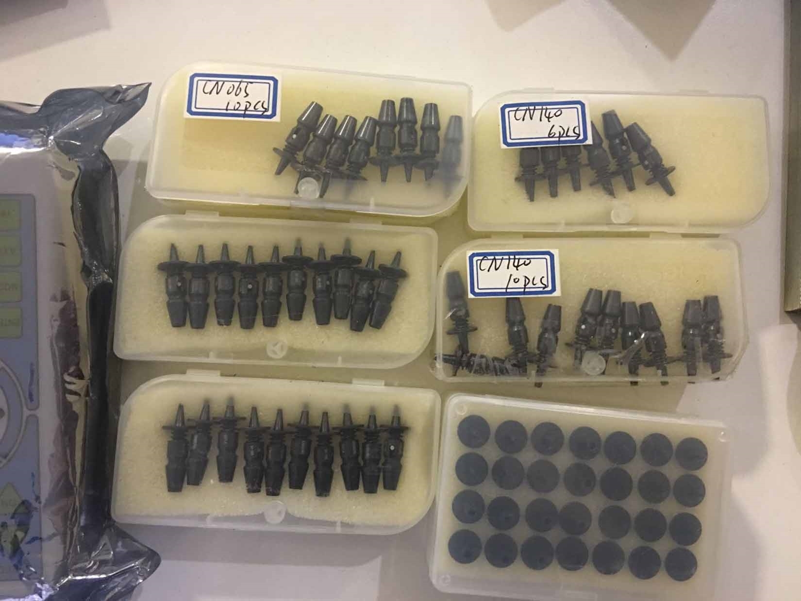 Photo Used SAMSUNG Lot of Nozzles For Sale