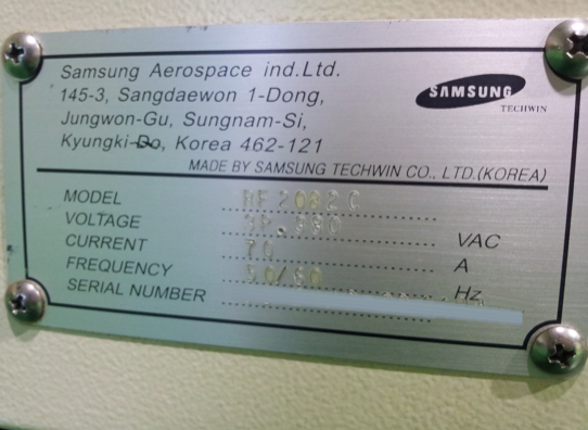 图为 已使用的 SAMSUNG RF 2082C 待售