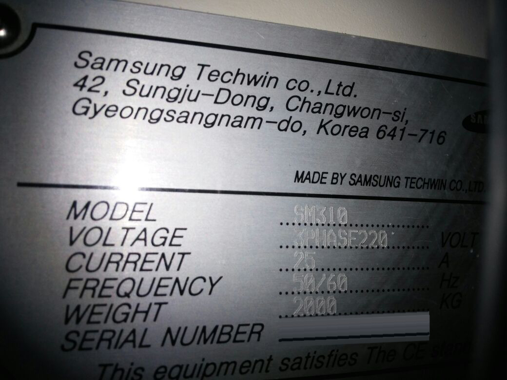 Foto Verwendet SAMSUNG SM 310 Zum Verkauf