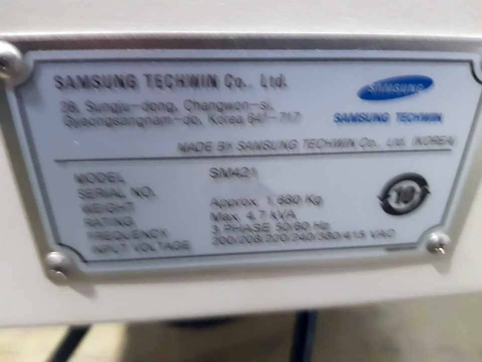 Photo Used SAMSUNG SM-421 For Sale