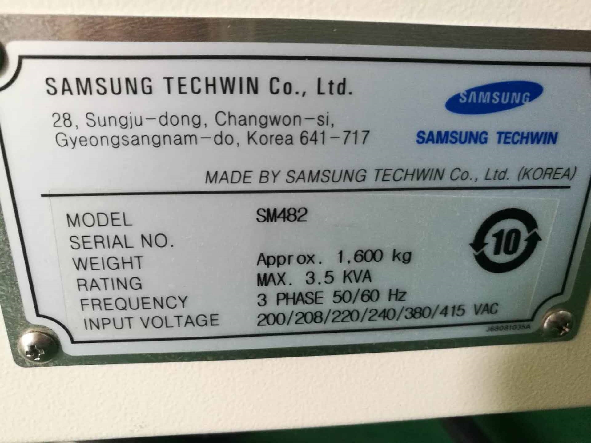 Foto Verwendet SAMSUNG SM-482 Zum Verkauf