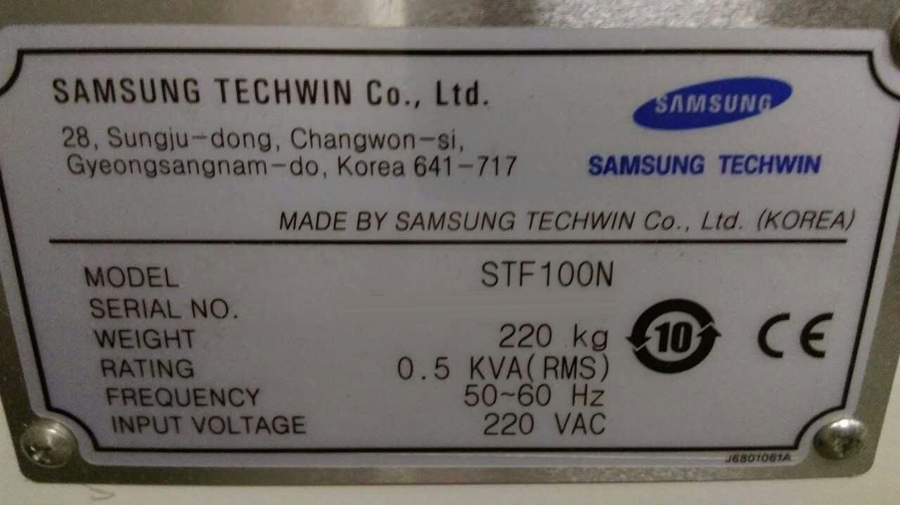 Foto Verwendet SAMSUNG STF-100N Zum Verkauf