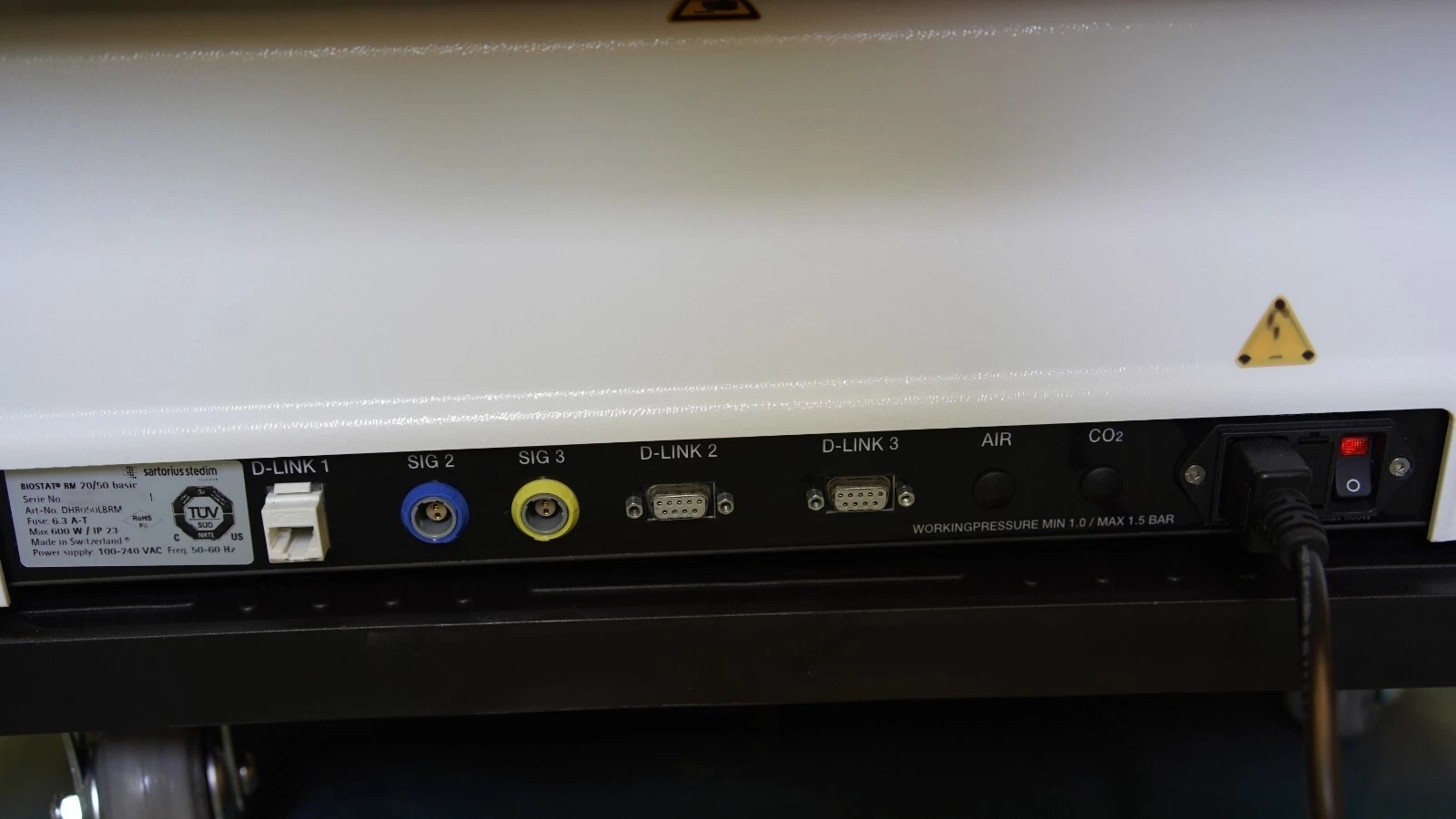 Photo Used SARTORIUS BIOSTAT RM 20/50 Basic For Sale