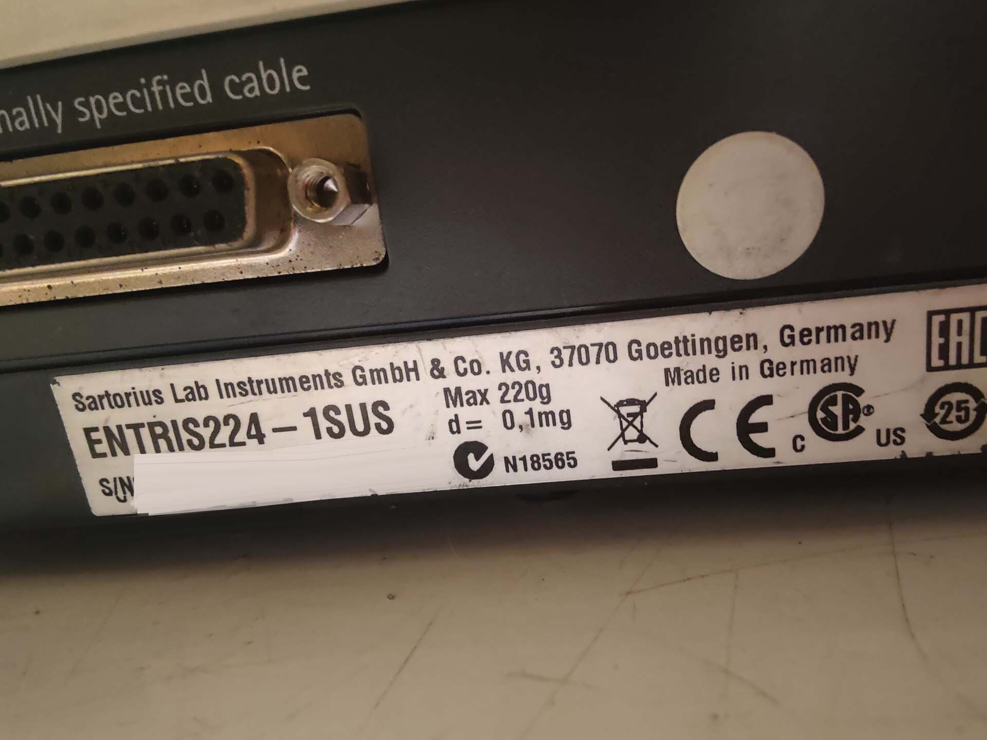 图为 已使用的 SARTORIUS ENTRIS224-1SUS 待售