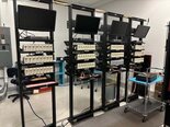 Photo Used SATA Solid state drive test racks For Sale