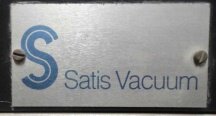 图为 已使用的 SATIS Vacuum 725C 待售