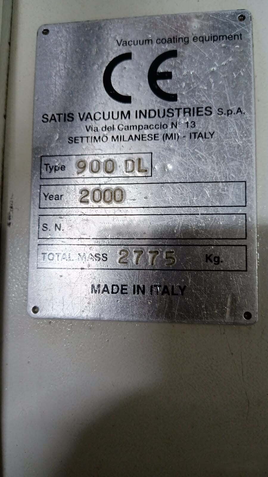 圖為 已使用的 SATISLOH 900 DL 待售